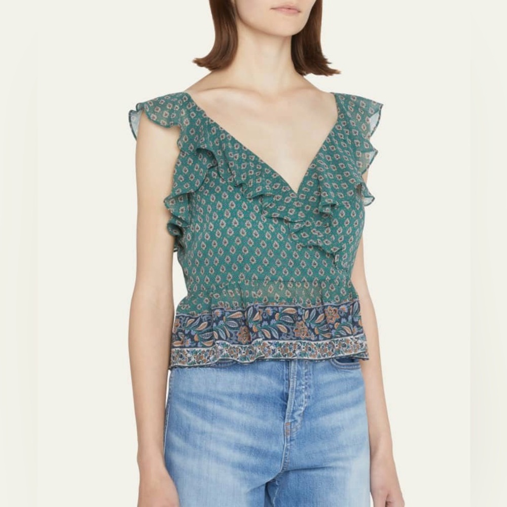 NWT Veronica Beard Randa Top